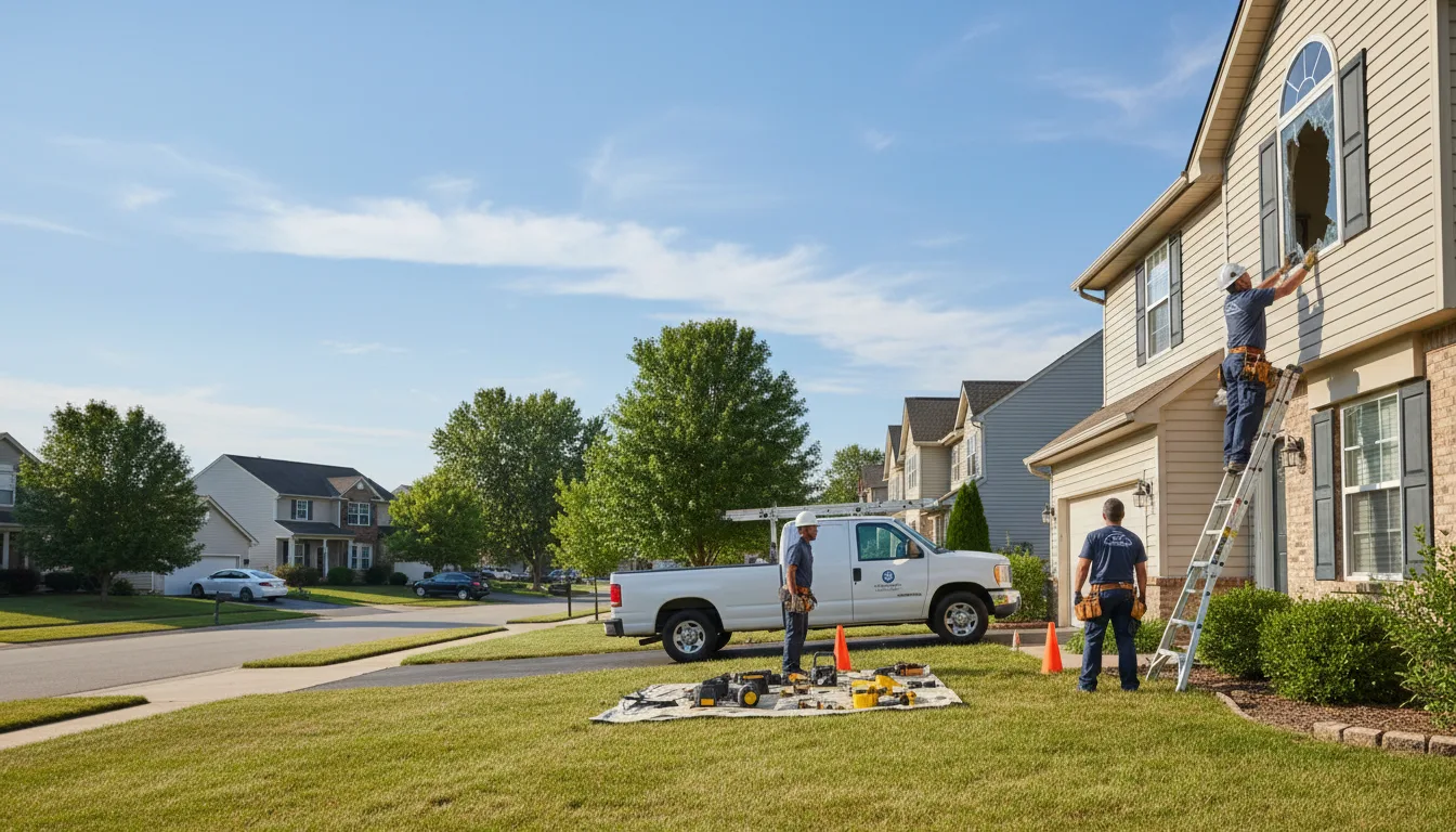 Expert window installer providing residential service in Four Oaks, NC